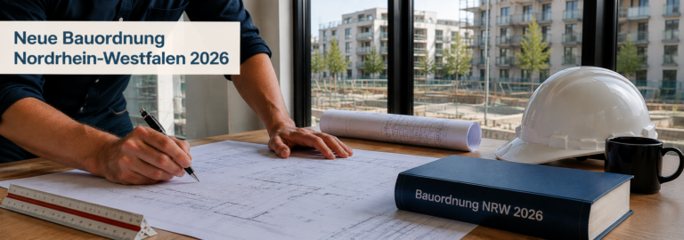 Neue Bauordnung NRW: Was ändert sich für Bauherren und Planer?